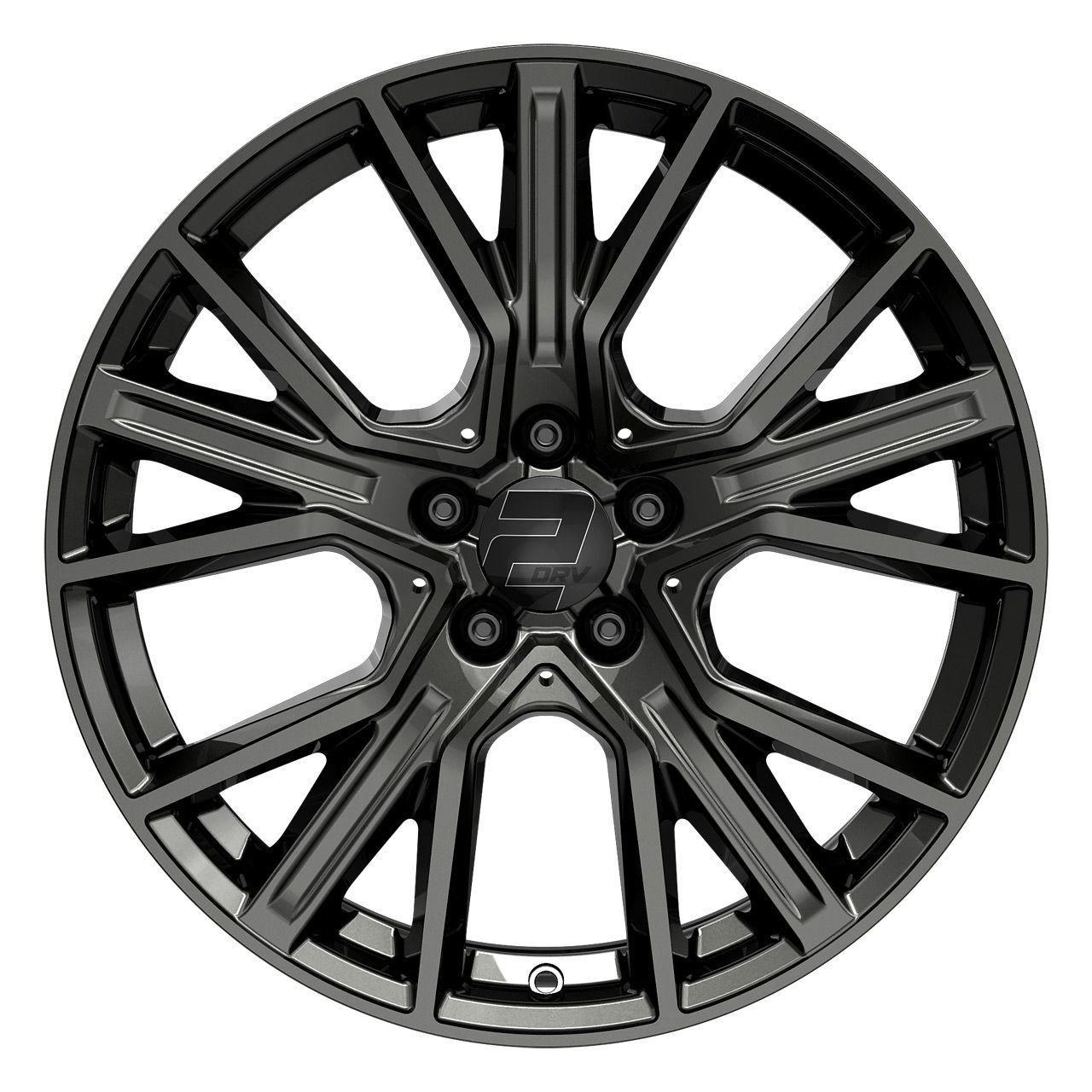 WHEELWORLD-2DRV WH34 dark gunmetal full painted 8.5Jx20 5x112 ET30