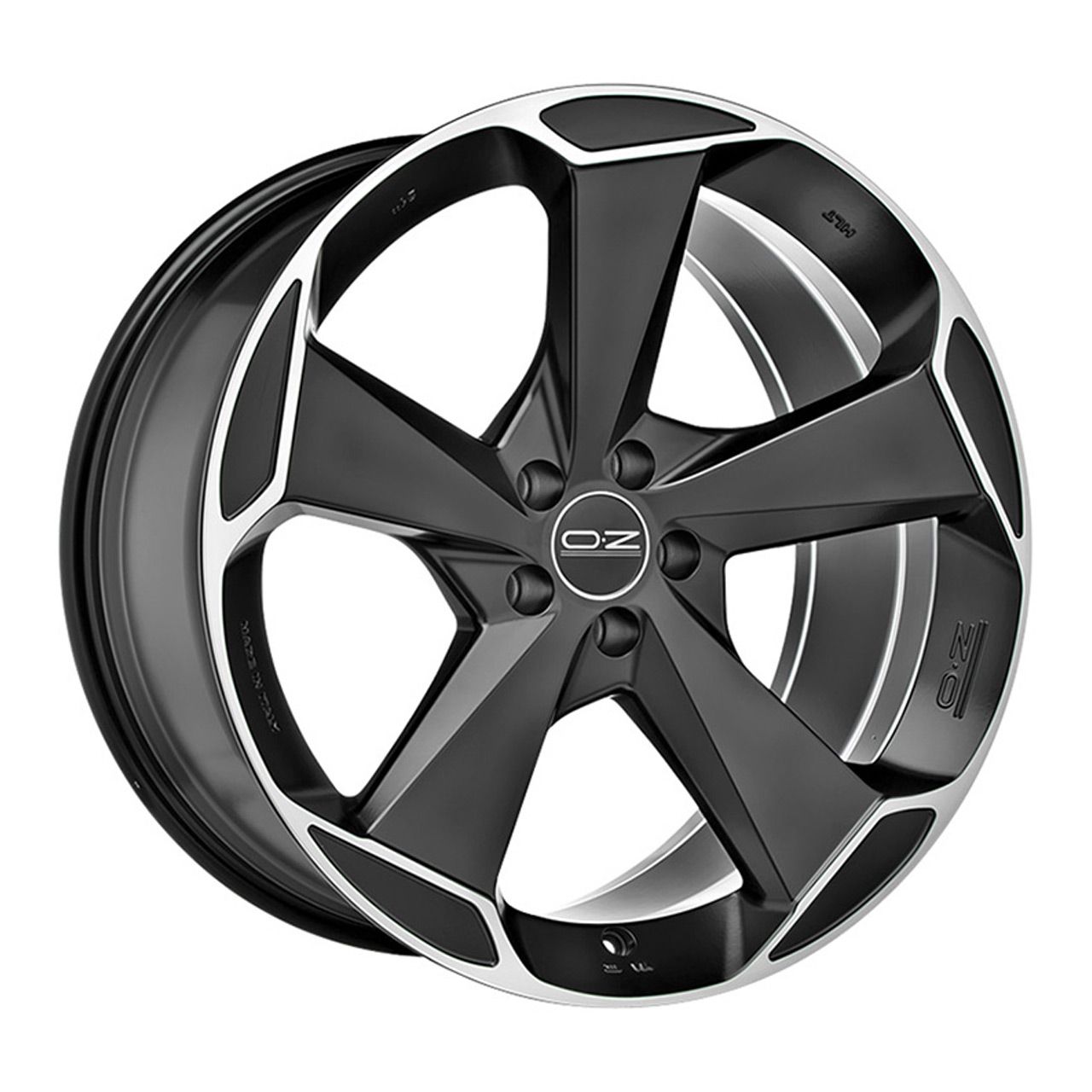 OZ ASPEN HLT matt schwarz diamond cut 11.0Jx21 5x112 ET32