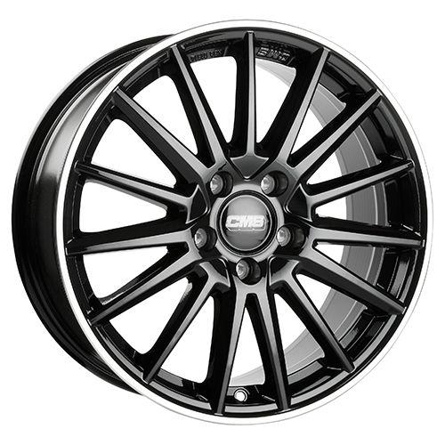 CMS C23-DRB diamond rim black 9.0Jx18 5x112 ET44