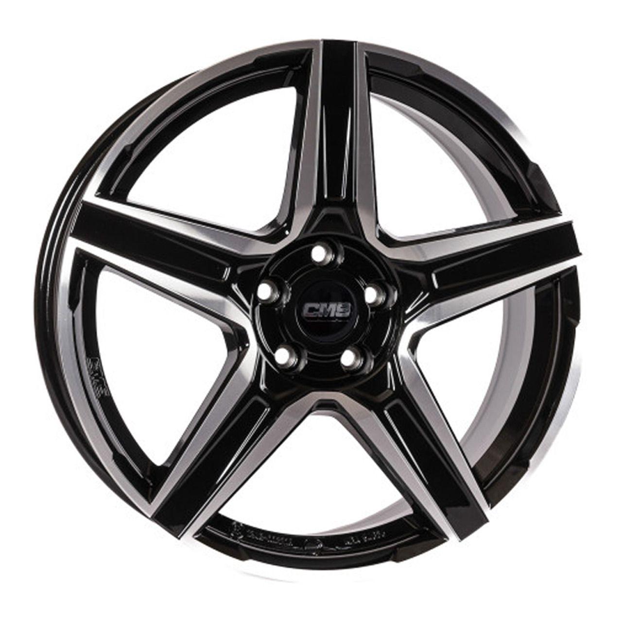 CMS C34-DB ECE diamond black 7.0Jx17 5x108 ET46