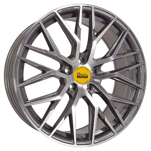 MAM WHEELS MAM RS4 palladium front polished 8.5Jx20 5x114.3 ET45