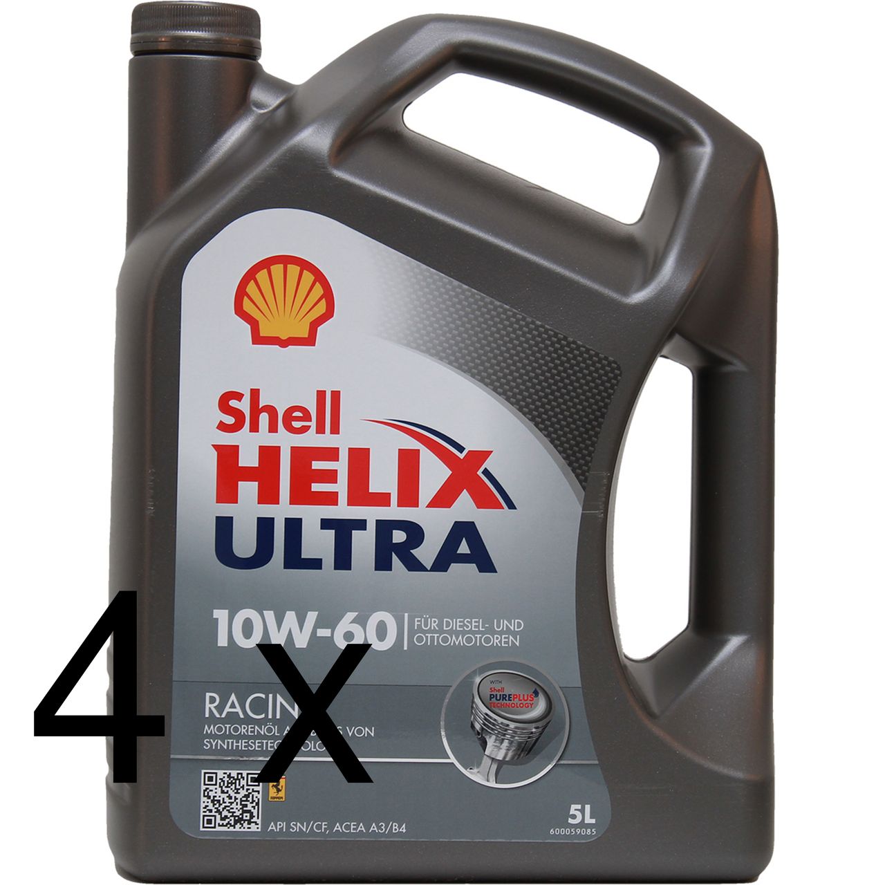 Shell Helix Ultra Racing 10W-60 4x5 Liter