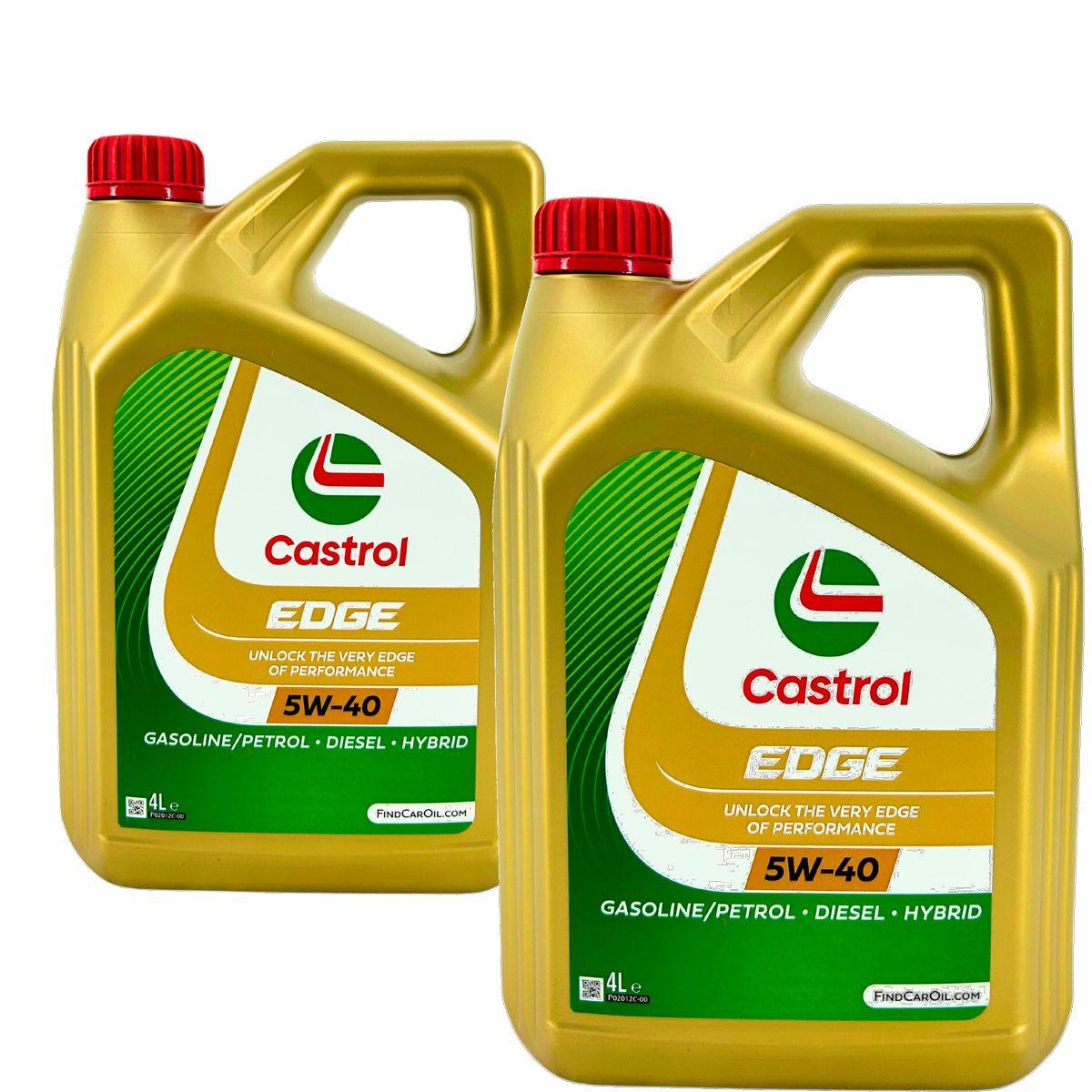 Castrol Edge Fluid Titanium 5W-40 2x4 Liter