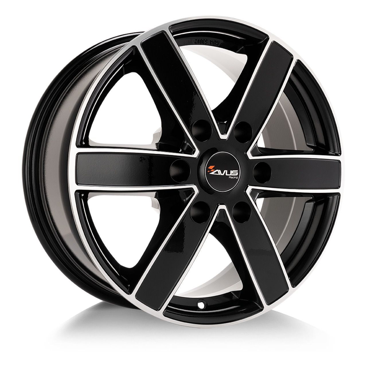 AVUS RACING AC-V61 black polished 8.0Jx18 6x114 ET30