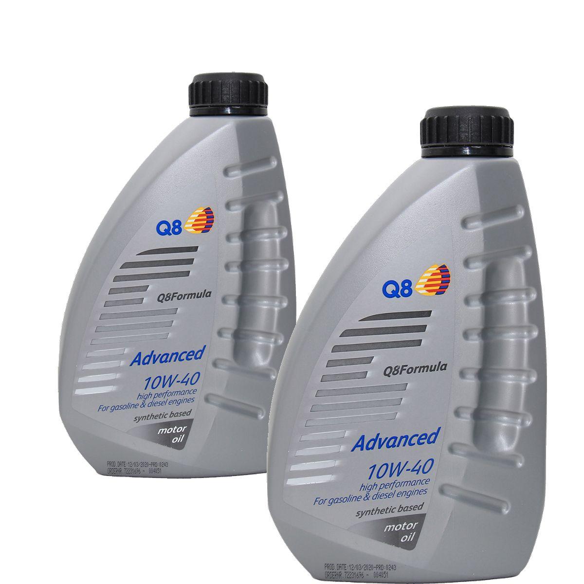 Q8 Formula Advanced 10W-40 2x1 Liter