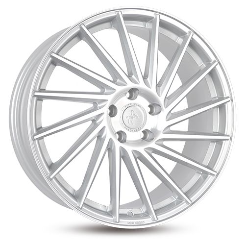 KESKIN WHEELS KT17 HURRICANE silver front polished 8.0Jx18 5x112 ET30