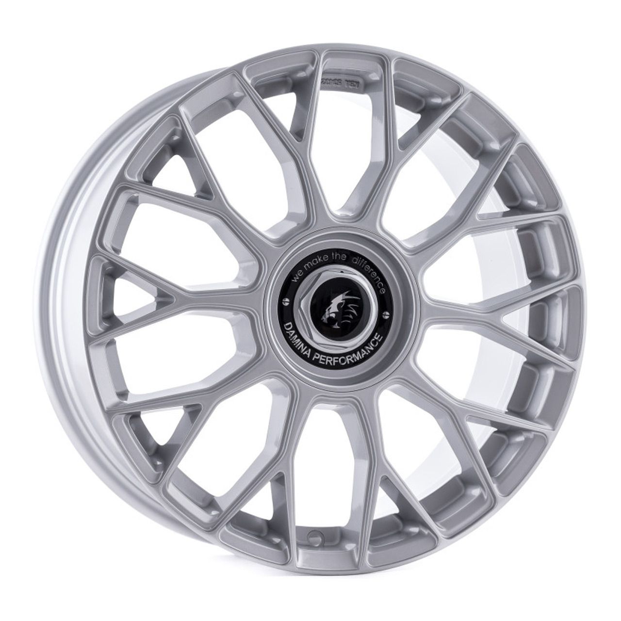 DAMINA PERFORMANCE DM10 silver painted 8.0Jx18 5x108+114.3 ET45