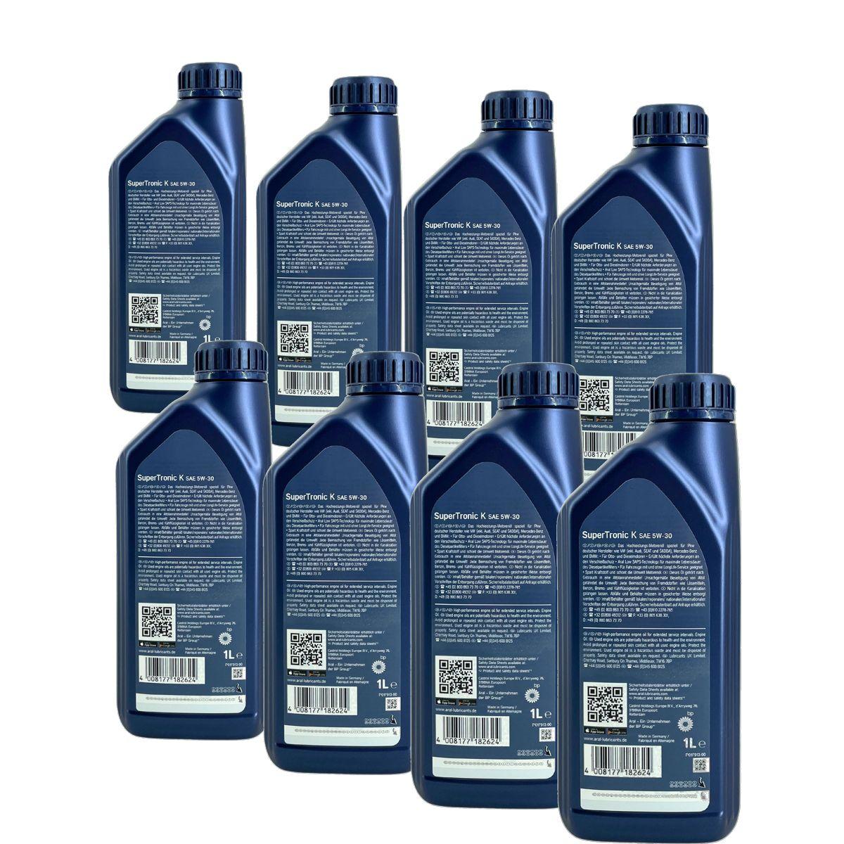 Aral SuperTronic K 5W-30 8x1 Liter