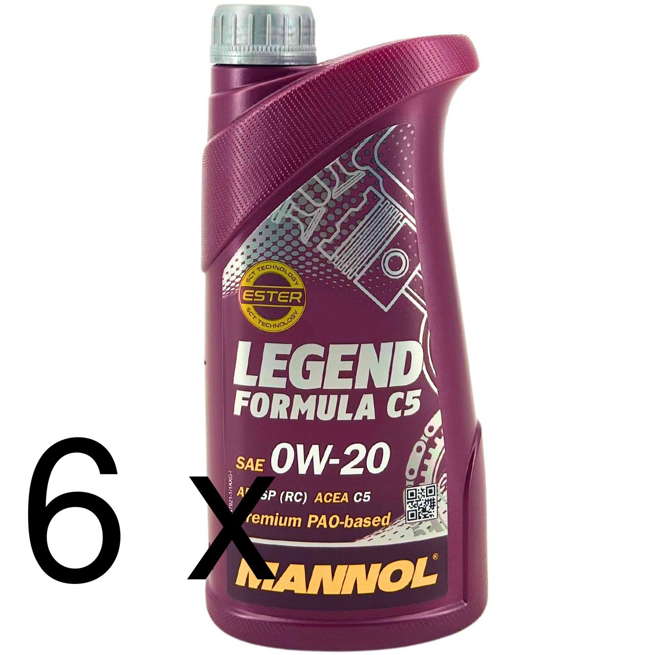 Mannol Legend Formula C5 0W-20 6x1 Liter