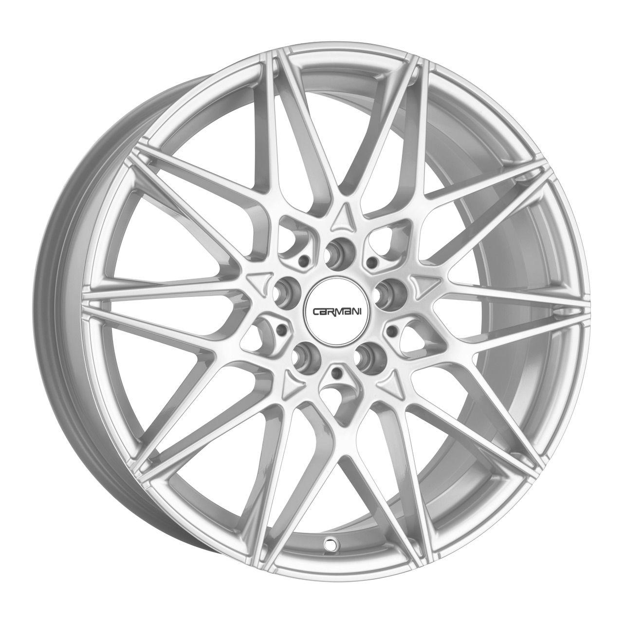 CARMANI 18 KNUT white silver 8.0Jx18 5x112 ET45