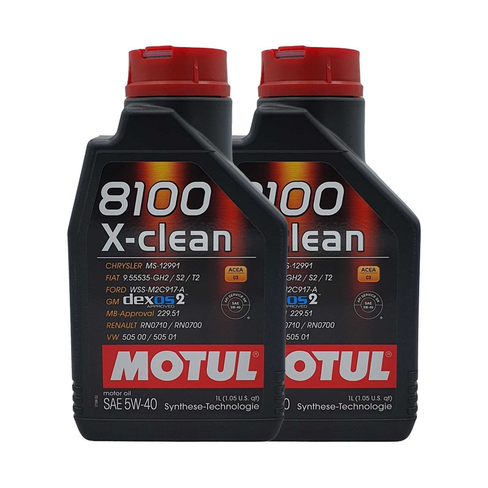 Motul 8100 X-clean 5W-40 2x1 Liter