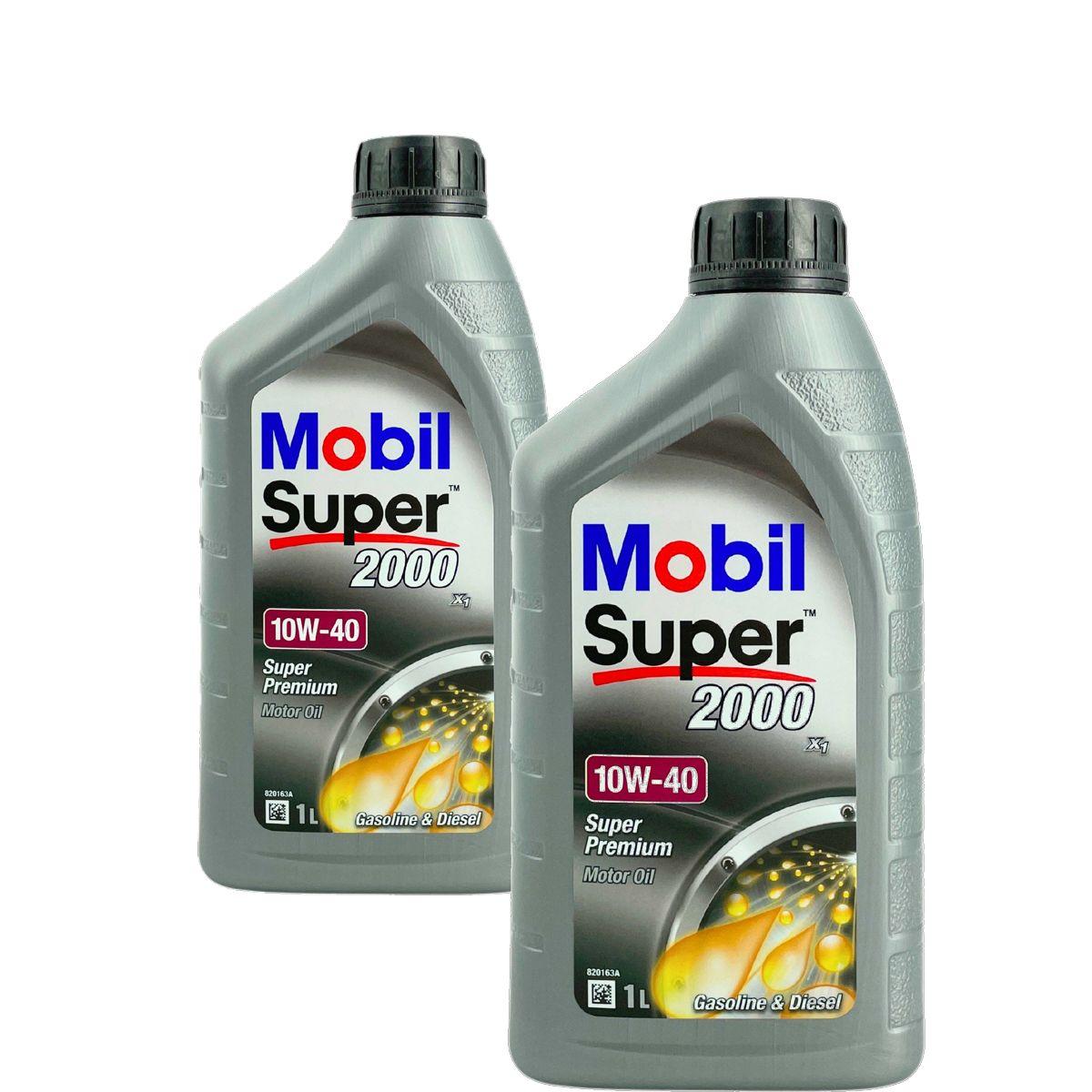 Mobil Super 2000 X1 10W-40 2x1 Liter
