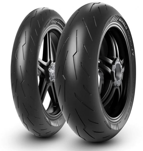 PIRELLI DIABLO ROSSO IV CORSA 120/70 R17 M/C TL 58(W) BSW FRONT