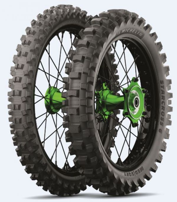 MICHELIN STARCROSS 6 MEDIUM SOFT 90/100 - 21 M/C TT 57M NHS FRONT