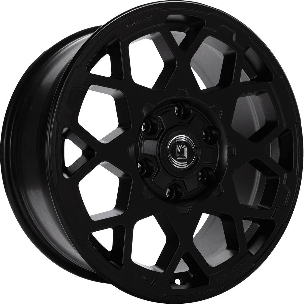 DIEWE HEAVY DUTY black matt 8.5Jx18 6x139.7 ET35