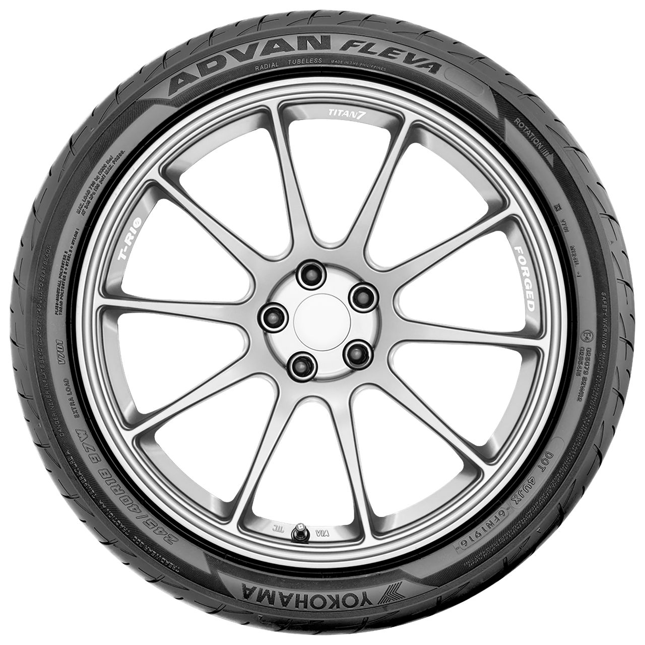 YOKOHAMA ADVAN FLEVA (V701) 235/35R19 91W RPB XL