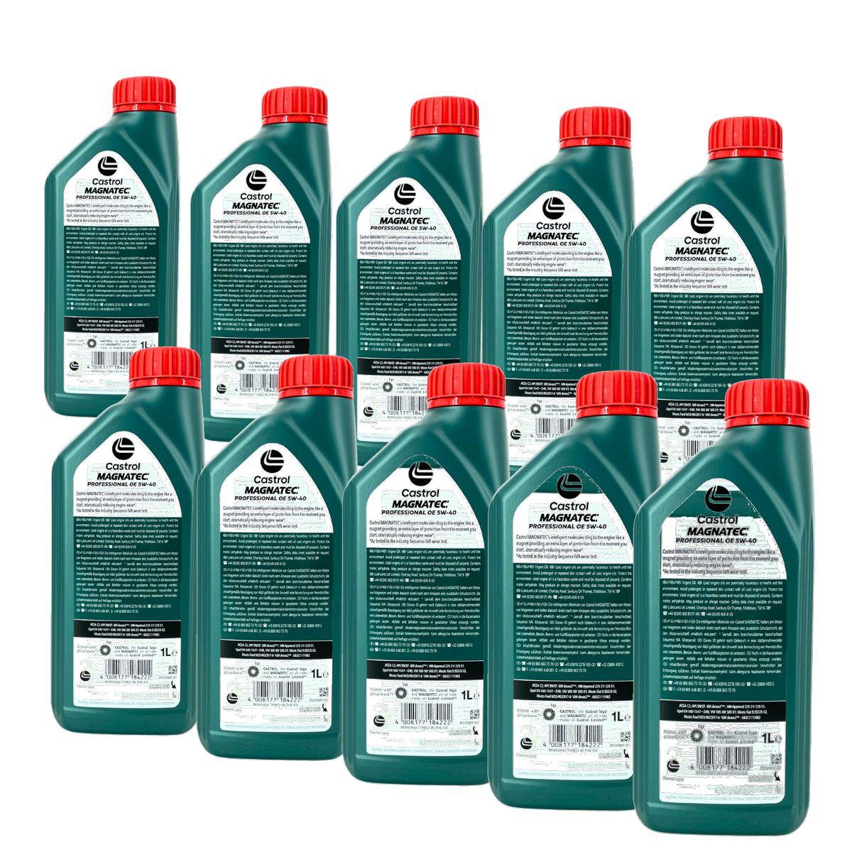 Castrol Magnatec Professional 5W-40 OE 10x1 Liter