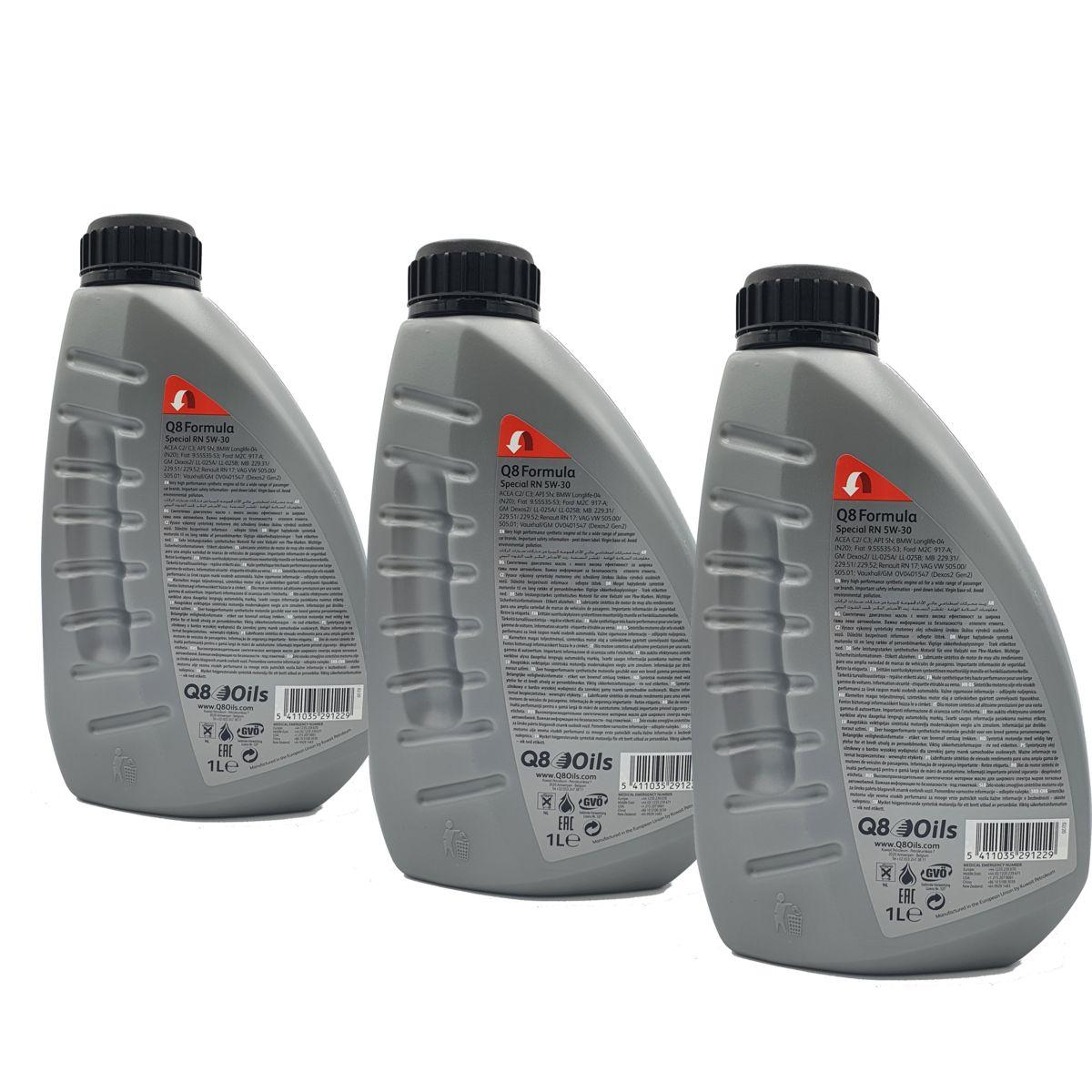 Q8 Formula Special RN 5W-30 3x1 Liter