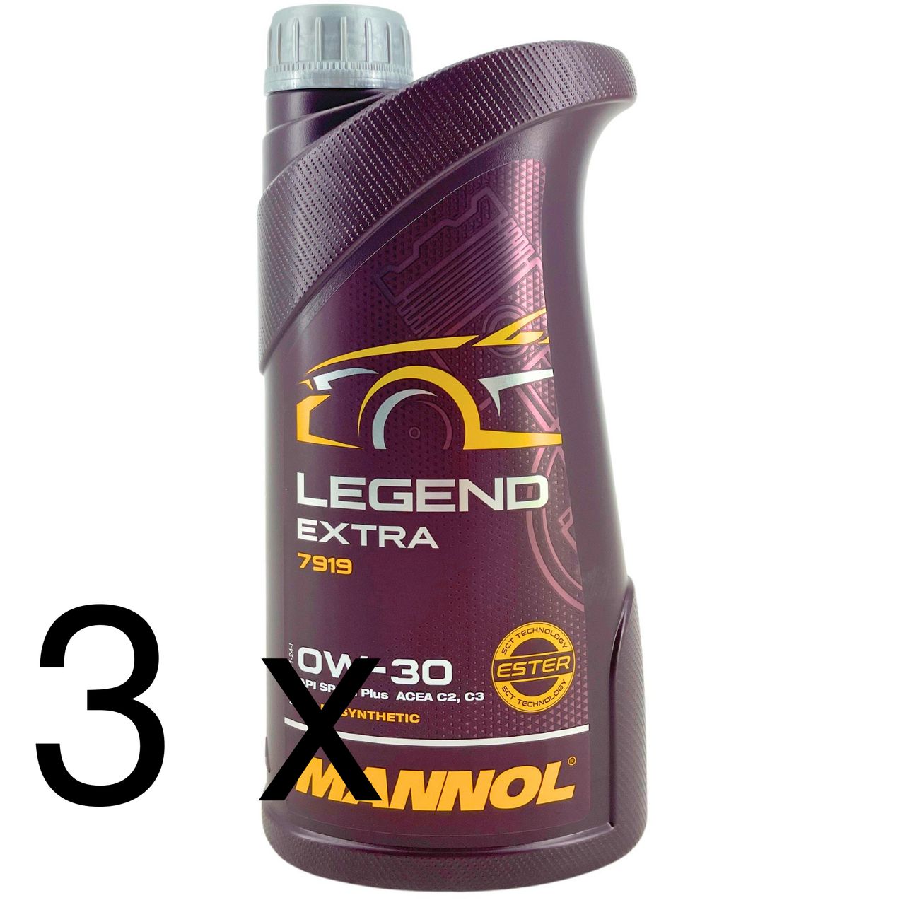 Mannol Legend Extra 0W-30 3x1 Liter Mannol Legend Extra 0W-30 3x1 Liter