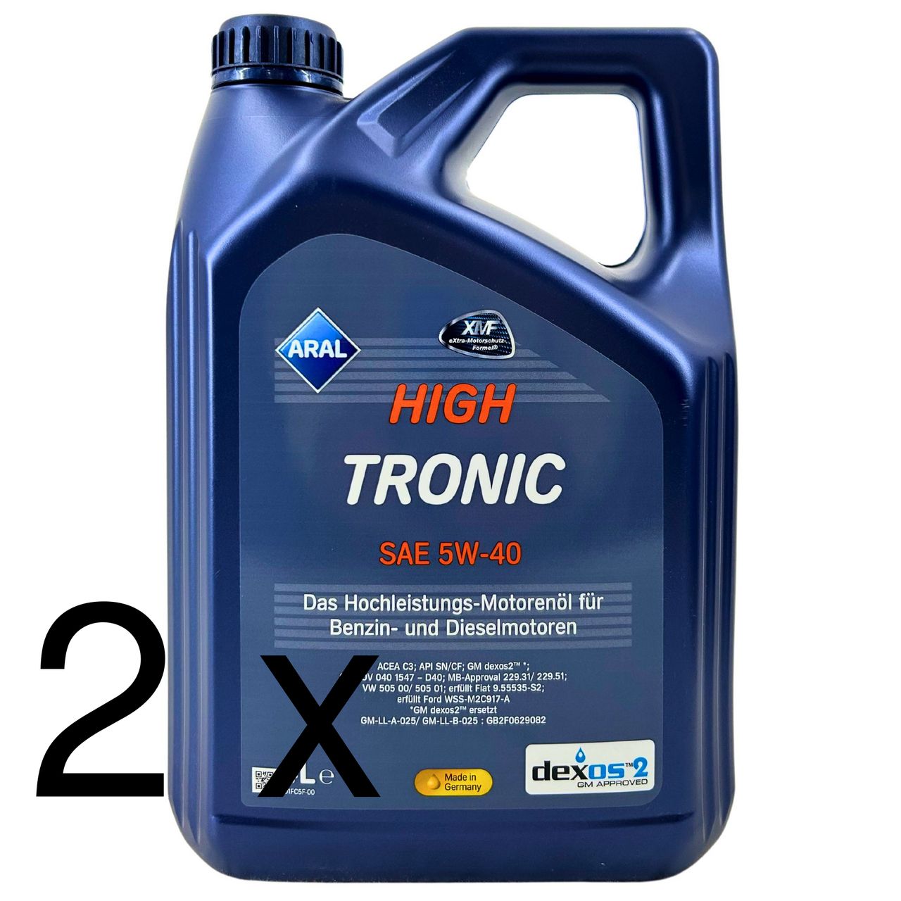 Aral HighTronic 5W-40 2x4 Liter