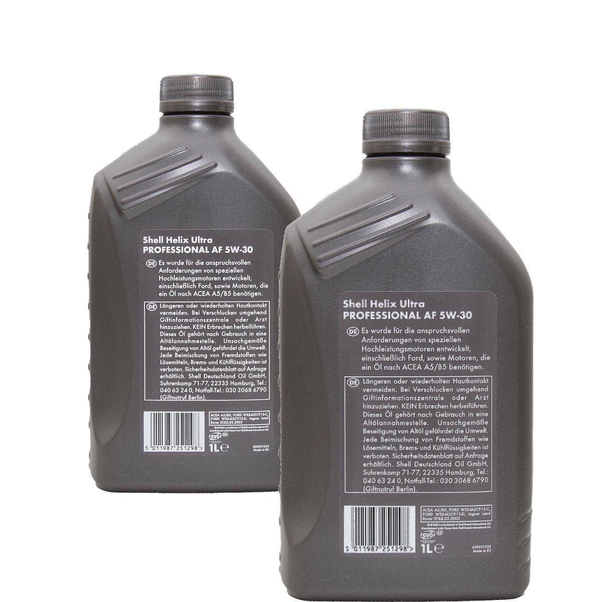 Shell Helix Ultra Professional AF 5W-30 2x1 Liter