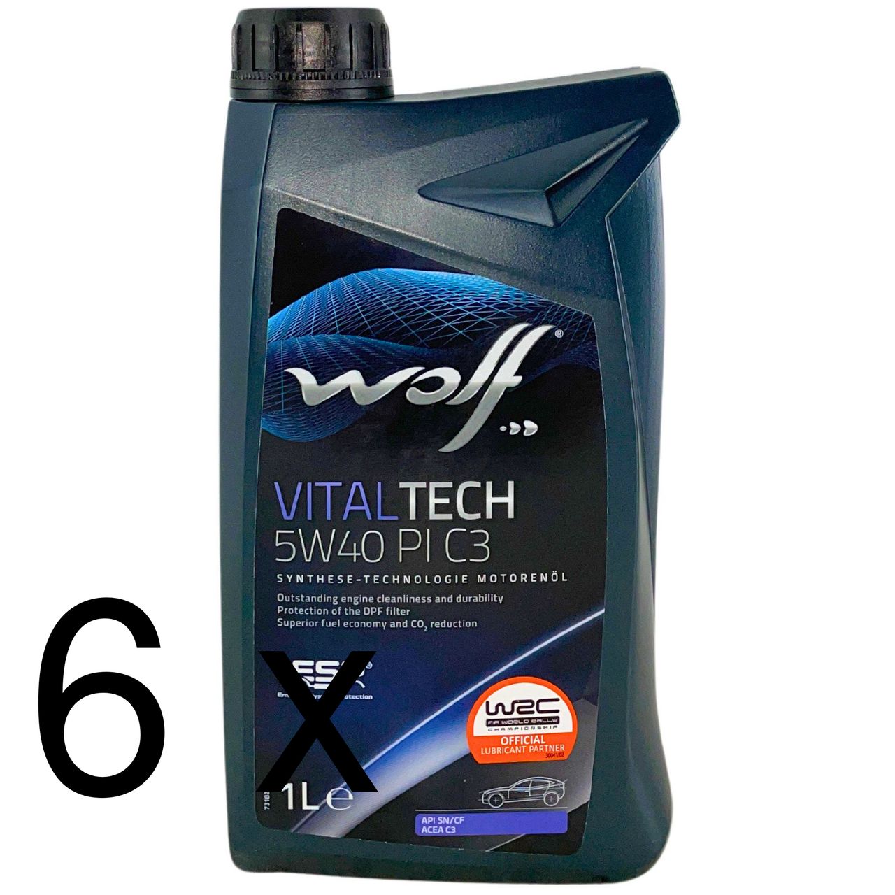 Wolf VitalTech 5W-40 PI C3 6x1 Liter