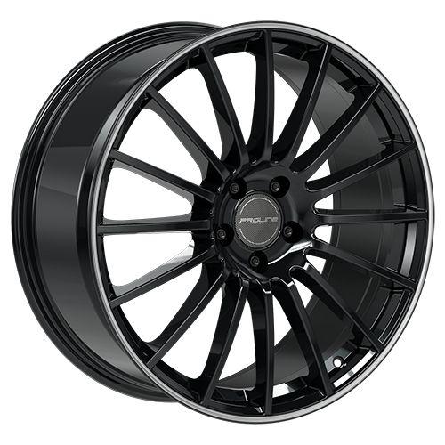 PROLINE PXW black rim polished 8.5Jx20 5x112 ET38