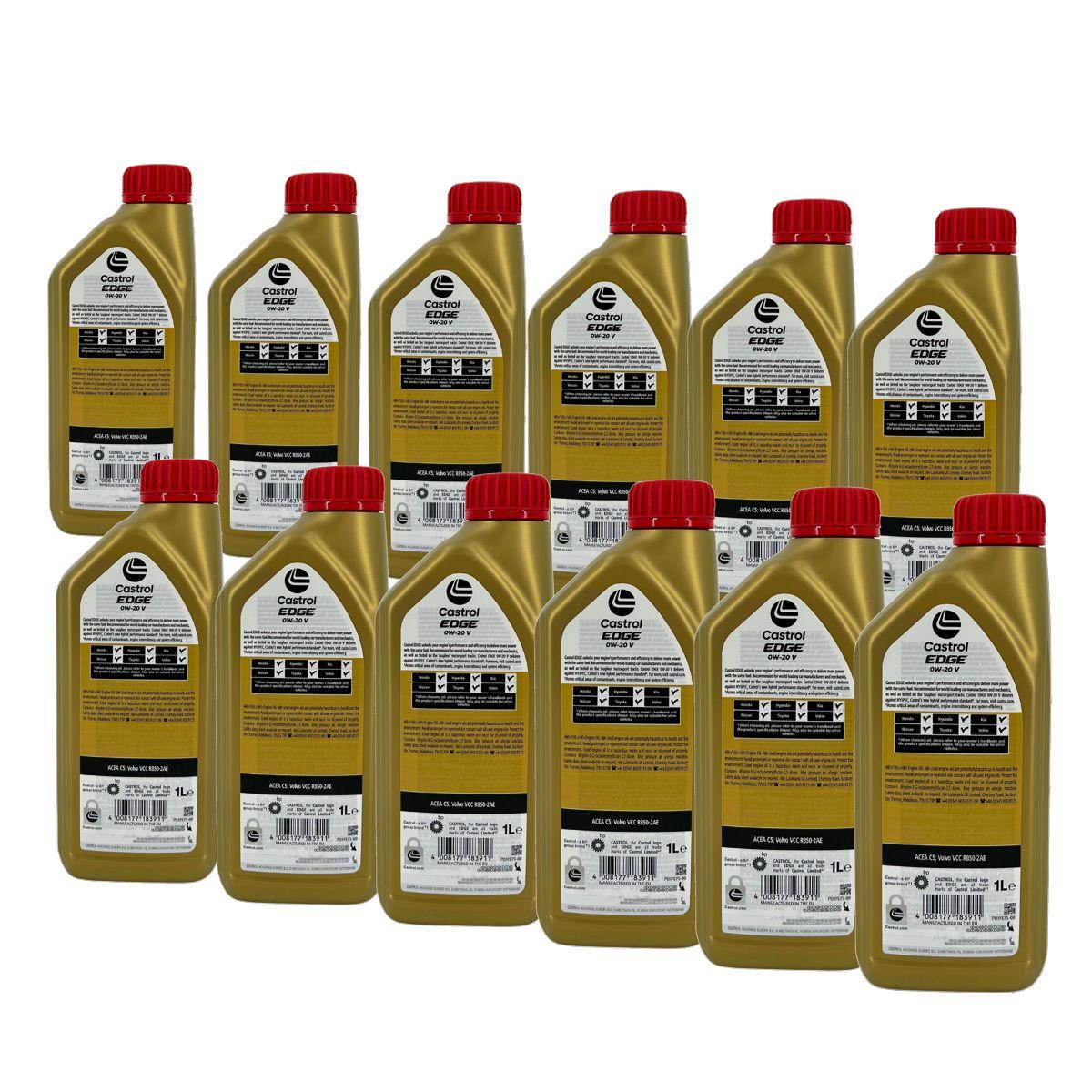 Castrol Edge 0W-20 V 12x1 Liter