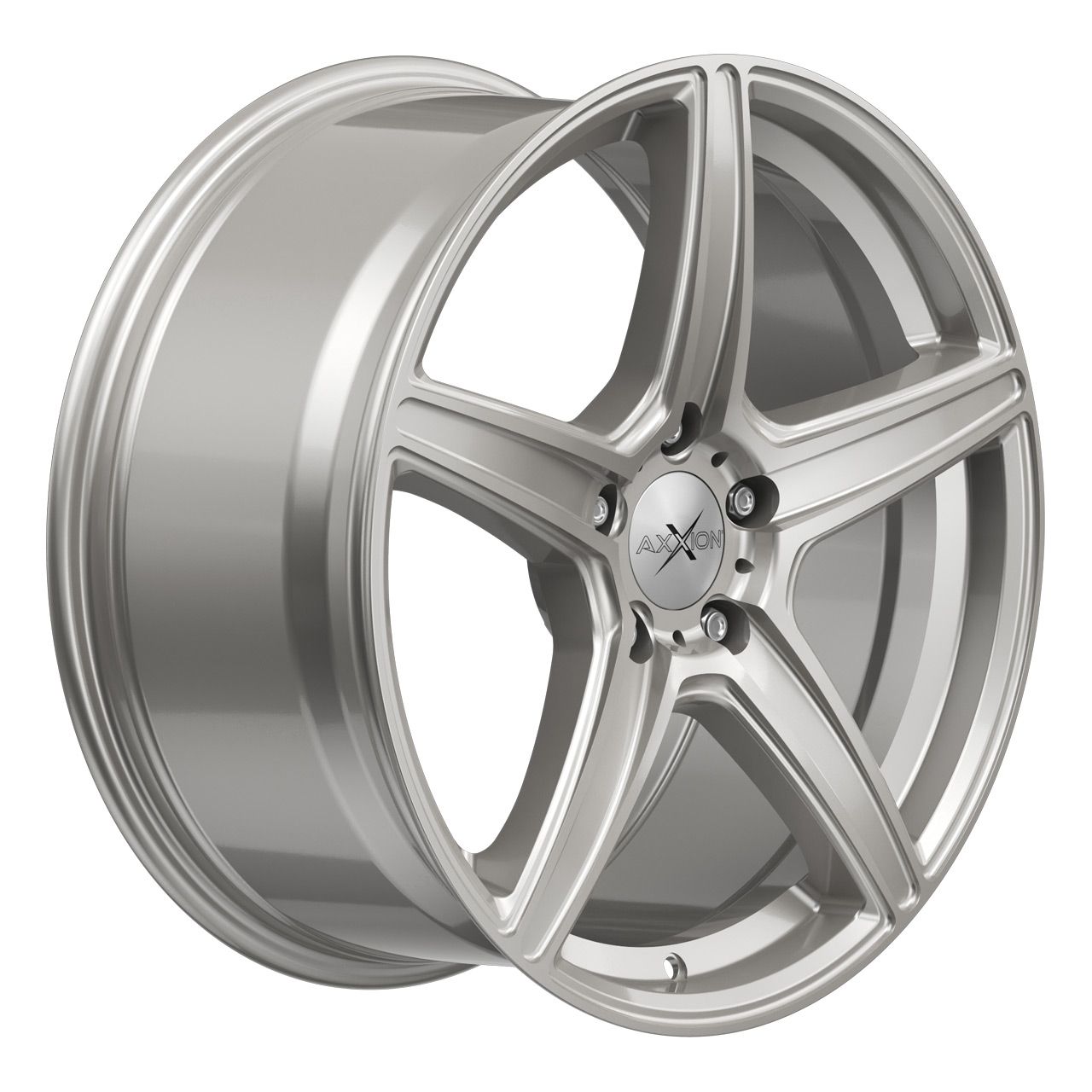 AXXION AX7 solid titanium silver matt painted 9.0Jx21 5x112 ET42