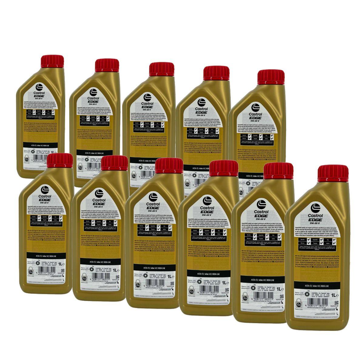 Castrol Edge 0W-20 V 11x1 Liter