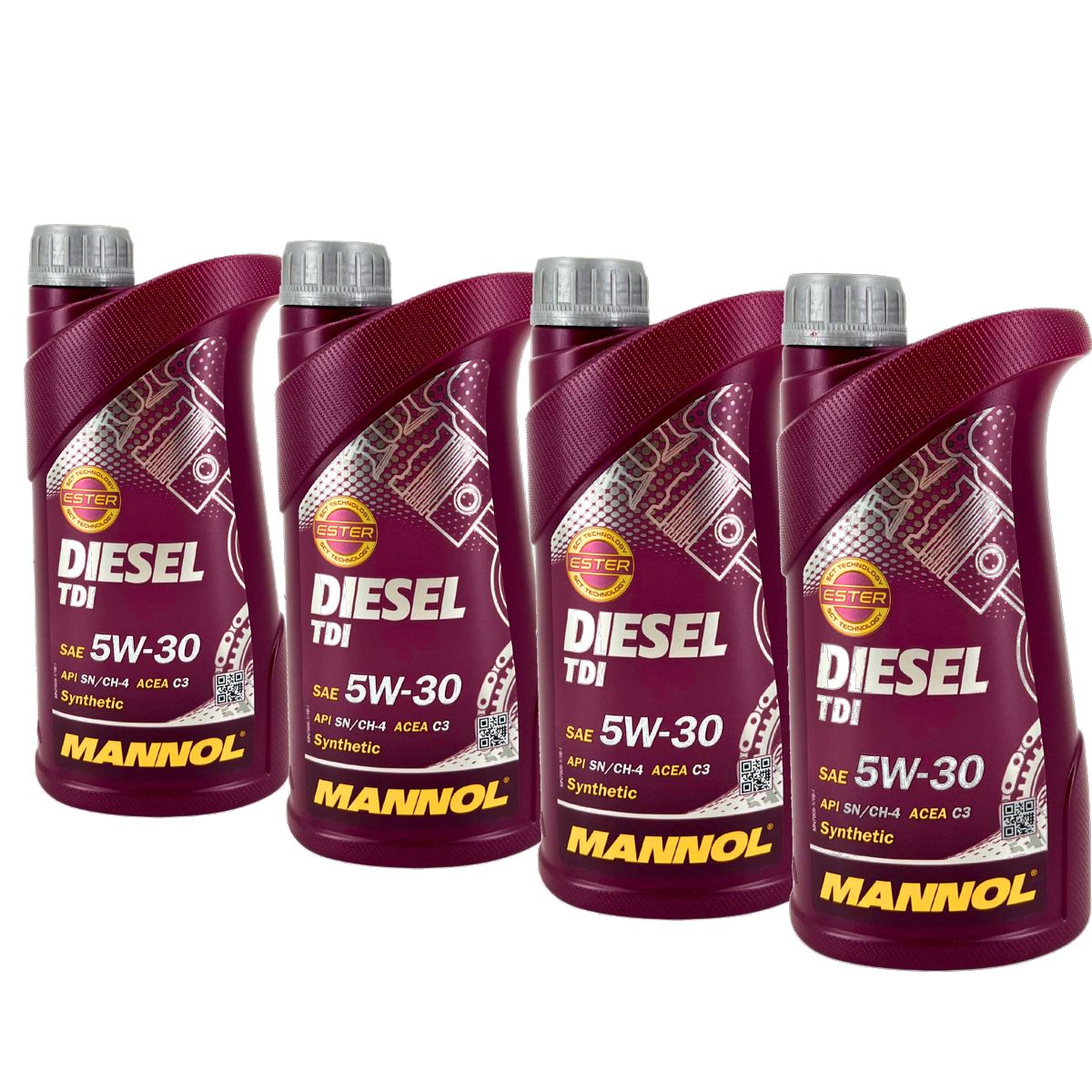 Mannol Diesel TDI 5W-30 4x1 Liter