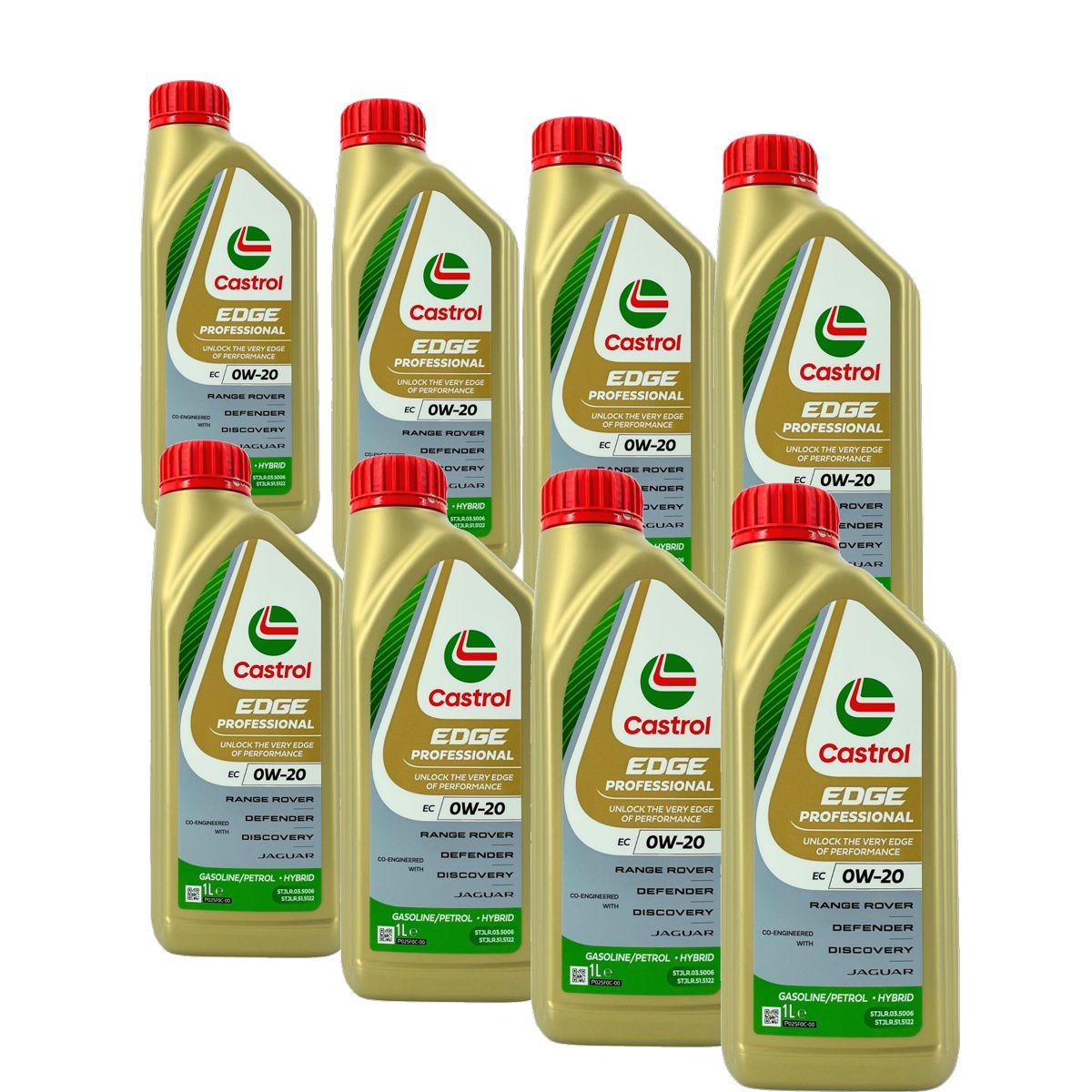 Castrol Edge Professional EC 0W-20 8x1 Liter