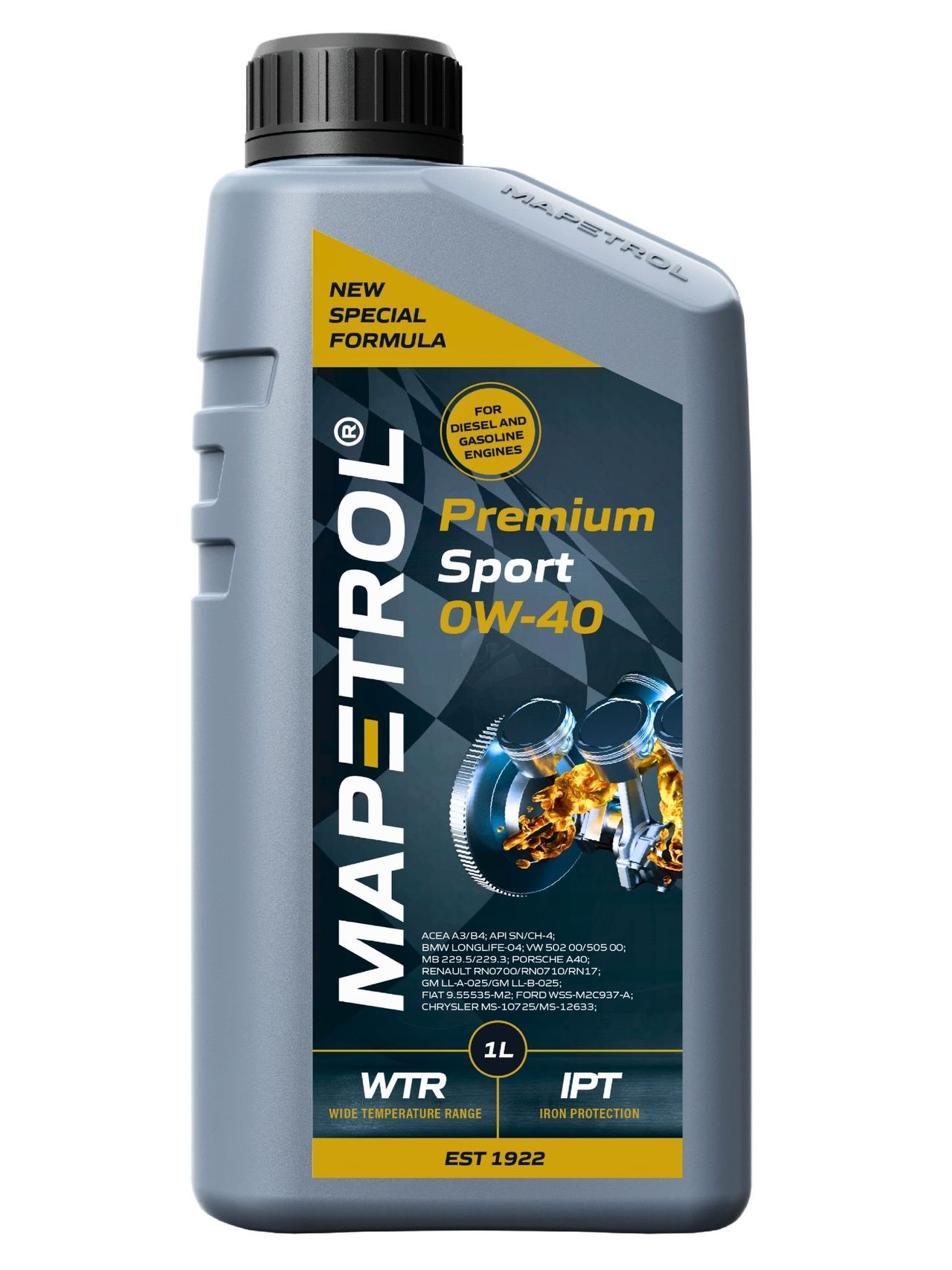 Mapetrol Premium Sport 0W-40 1 Liter