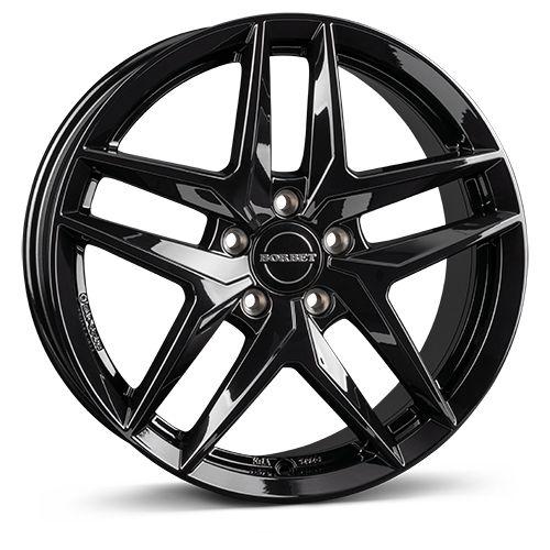 BORBET DESIGN Z schwarz glänzend 8.0Jx18 5x112 ET30