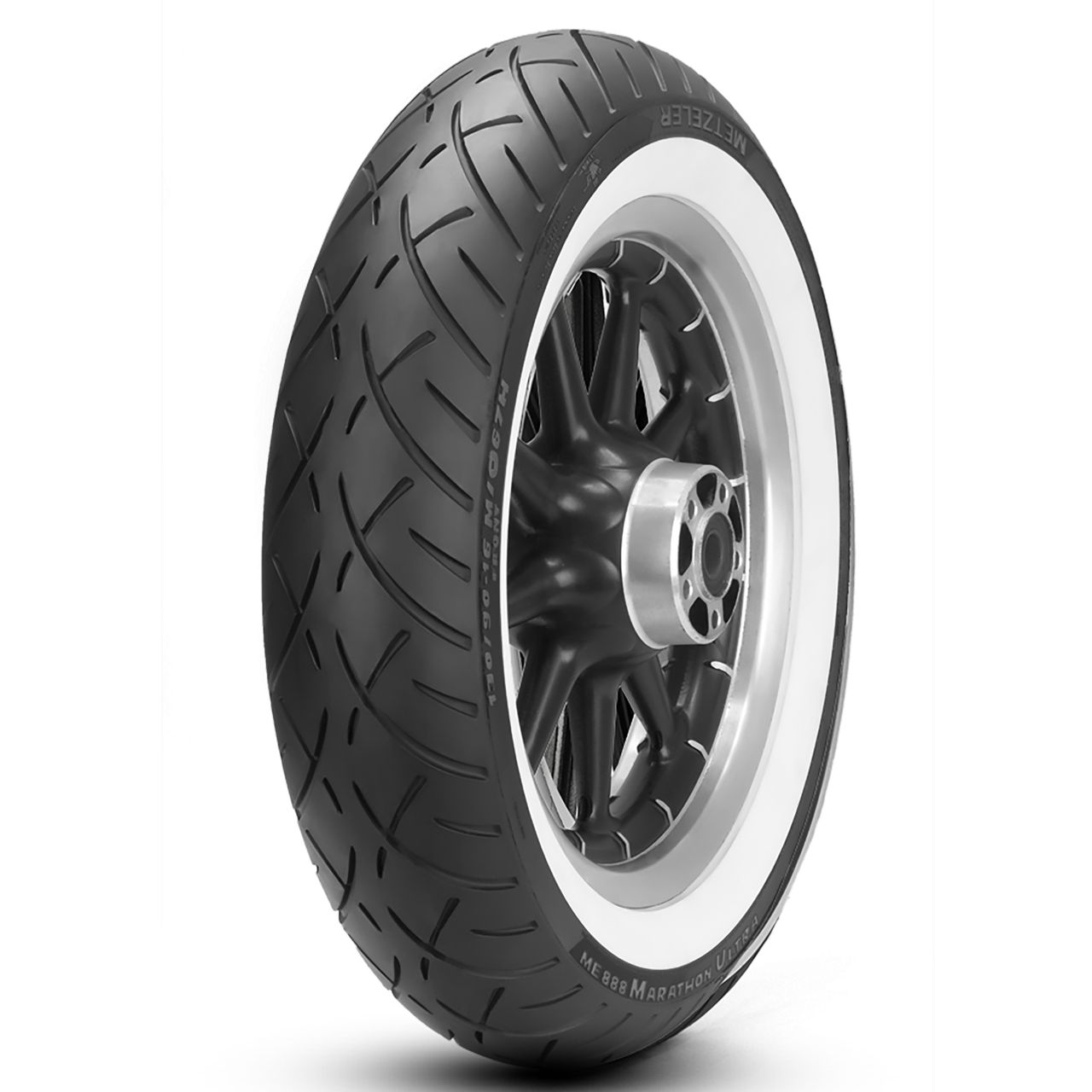 METZELER 130/80 B 17 M/C TL 65H ME 888 MARATHON ULTRA WHITEWALL WW