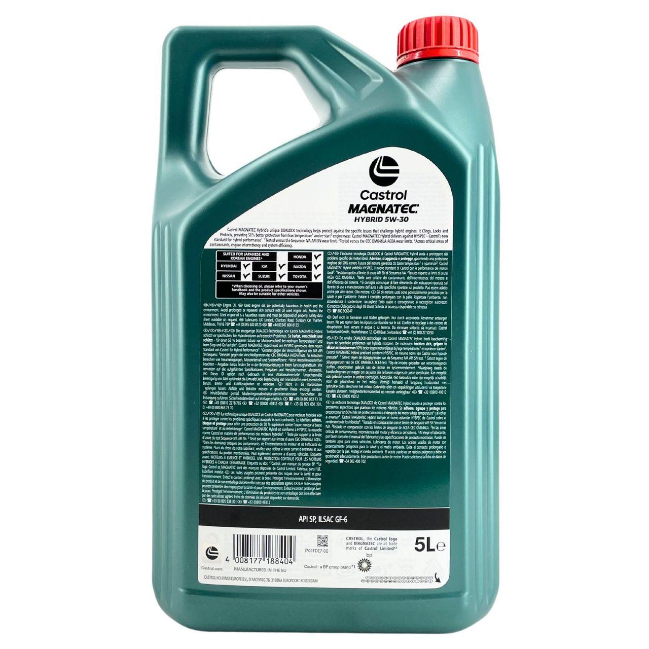 Castrol Magnatec Hybrid 5W-30 5 Liter