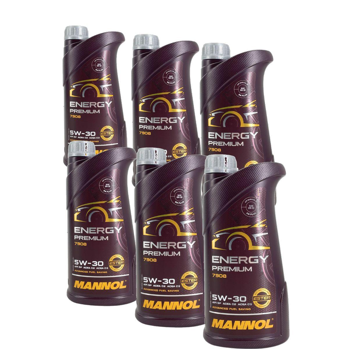 Mannol Energy Premium 5W-30 6x1 Liter