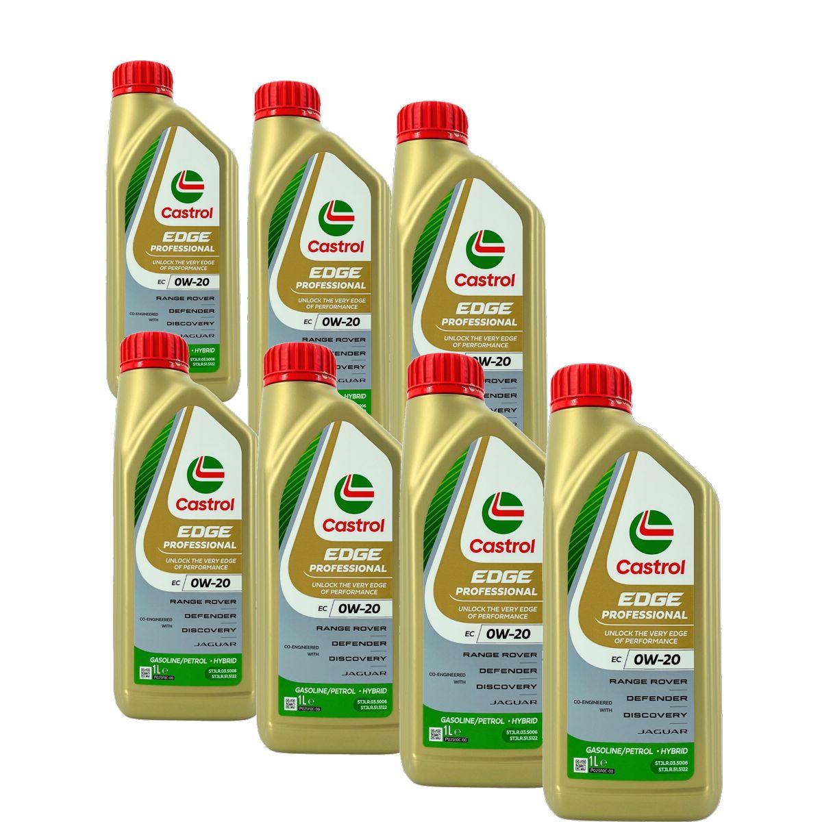 Castrol Edge Professional EC 0W-20 7x1 Liter