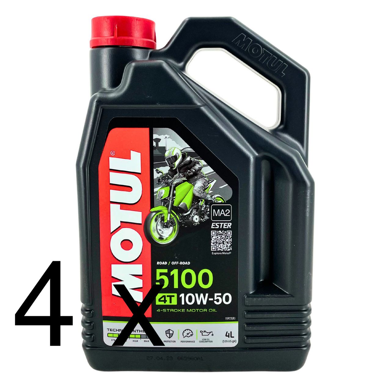 Motul 5100 10W-50 4T 4x4 Liter