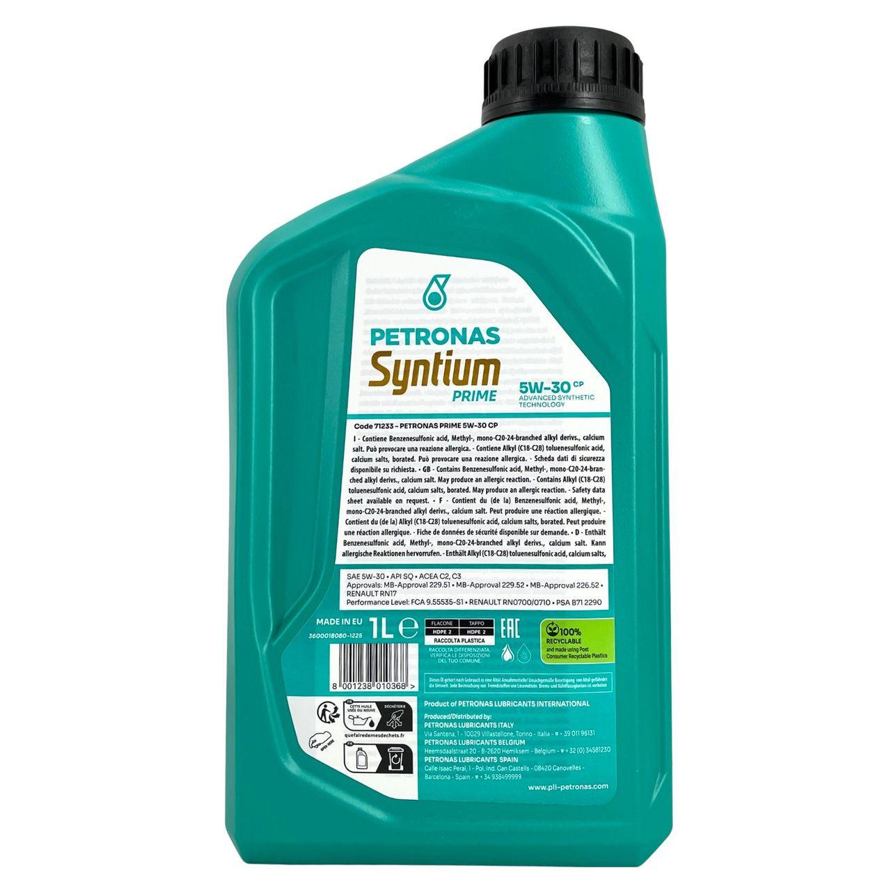 Petronas Syntium Prime CP 5W-30 1 Liter