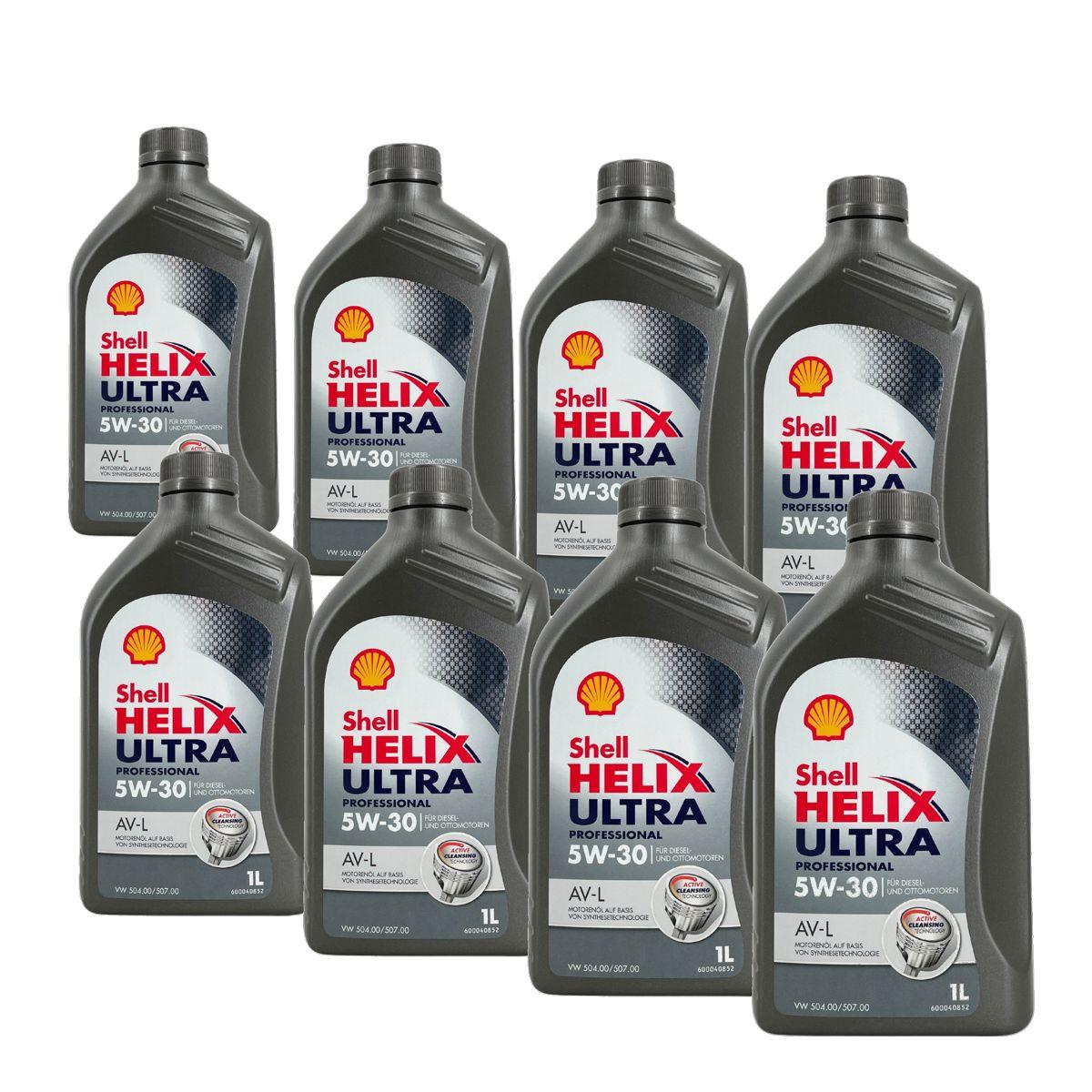 Shell Helix Ultra Professional AV-L 5W-30 8x1 Liter