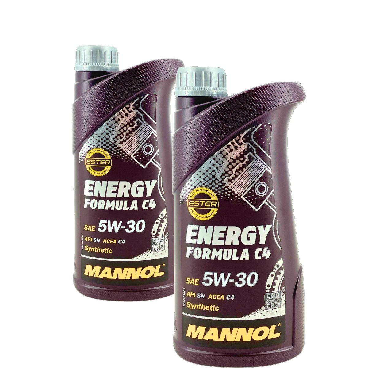 Mannol Energy Formula C4 5W-30 2x1 Liter