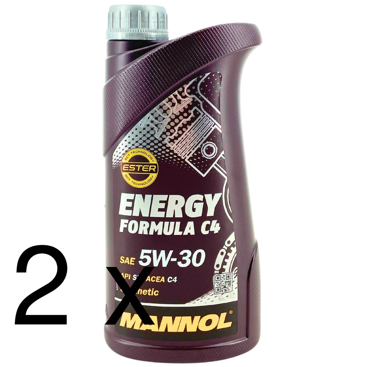 Mannol Energy Formula C4 5W-30 2x1 Liter Mannol Energy Formula C4 5W-30 2x1 Liter