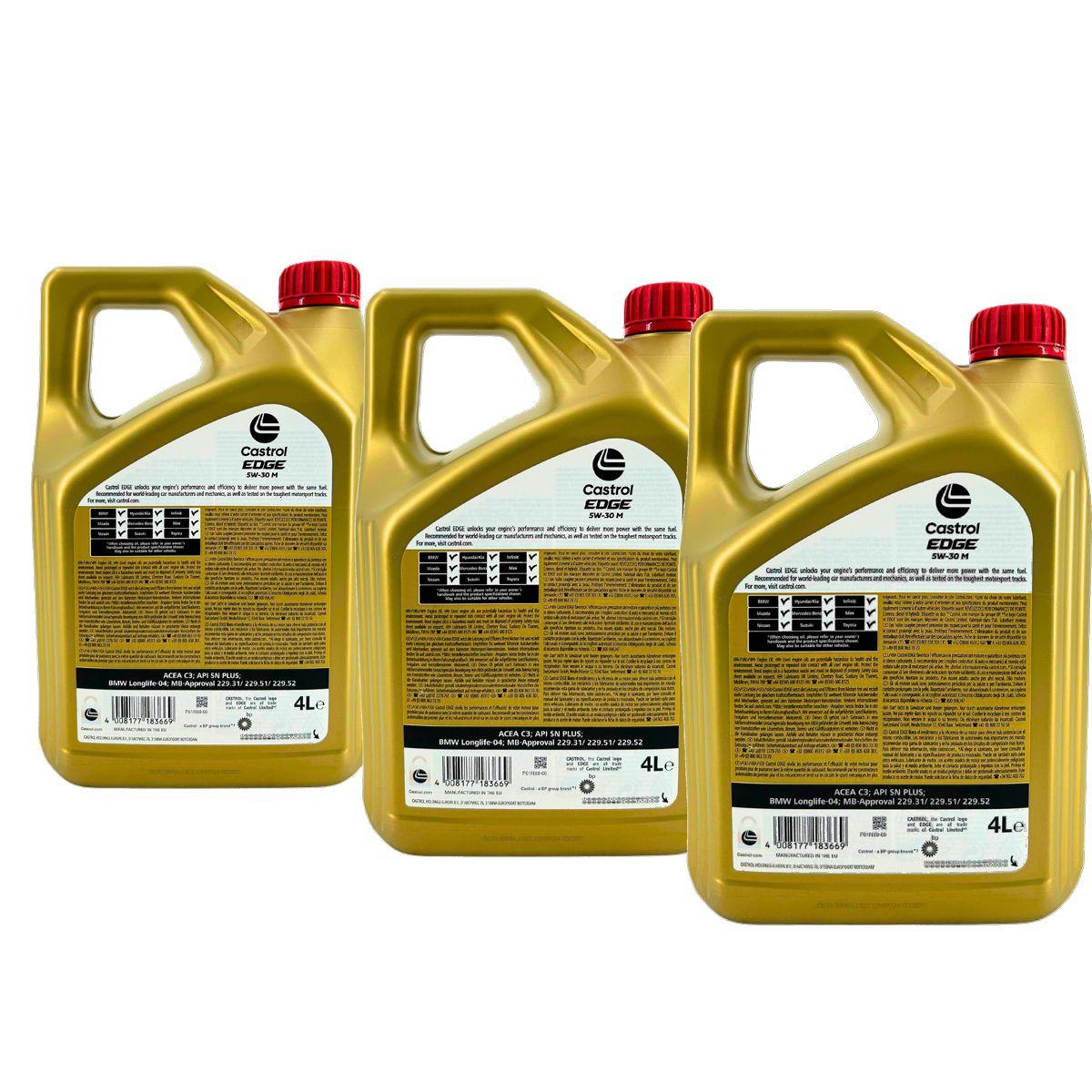 Castrol Edge 5W-30 M 3x4 Liter