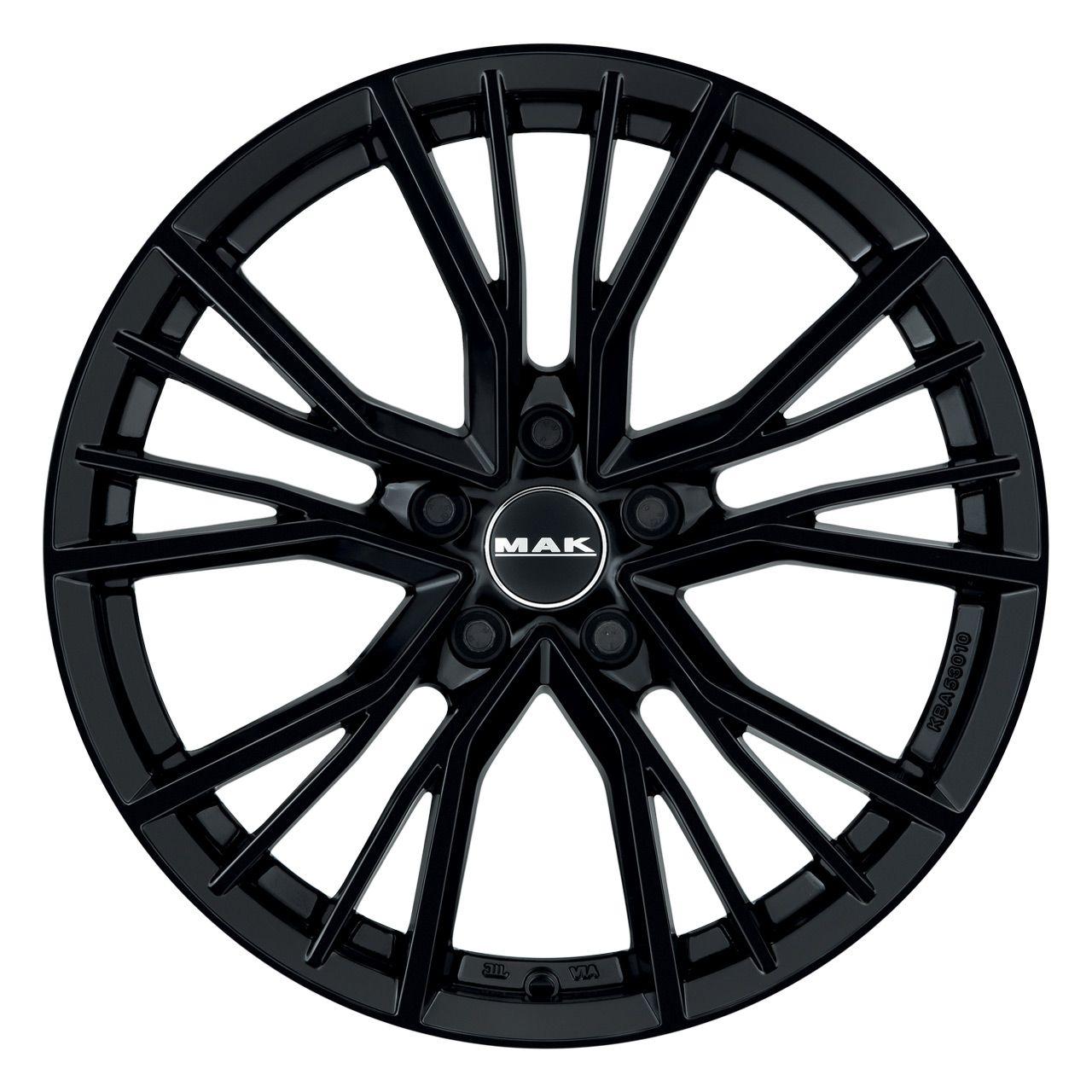 MAK UNION gloss black 9.0Jx20 5x112 ET26