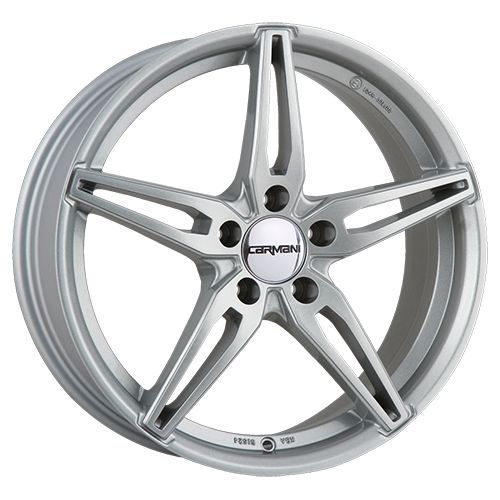 CARMANI CA 15 OSKAR kristallsilber 7.5Jx18 5x112 ET52