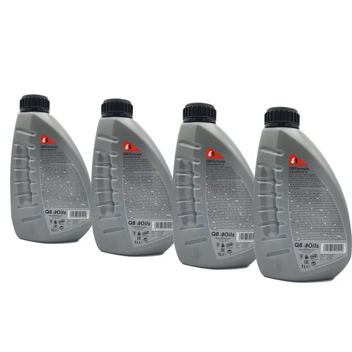 Q8 Formula Special RN 5W-30 4x1 Liter