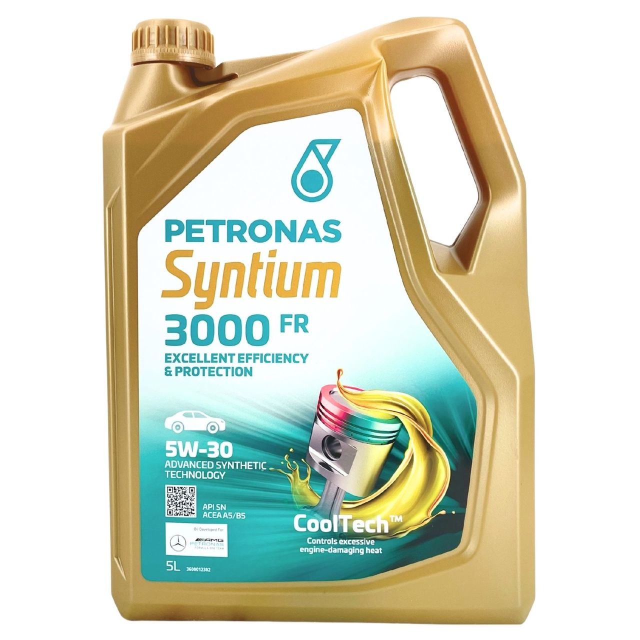 Petronas Syntium 3000 FR 5W-30 SN 5 Liter Petronas Syntium 3000 FR 5W-30 SN 5 Liter