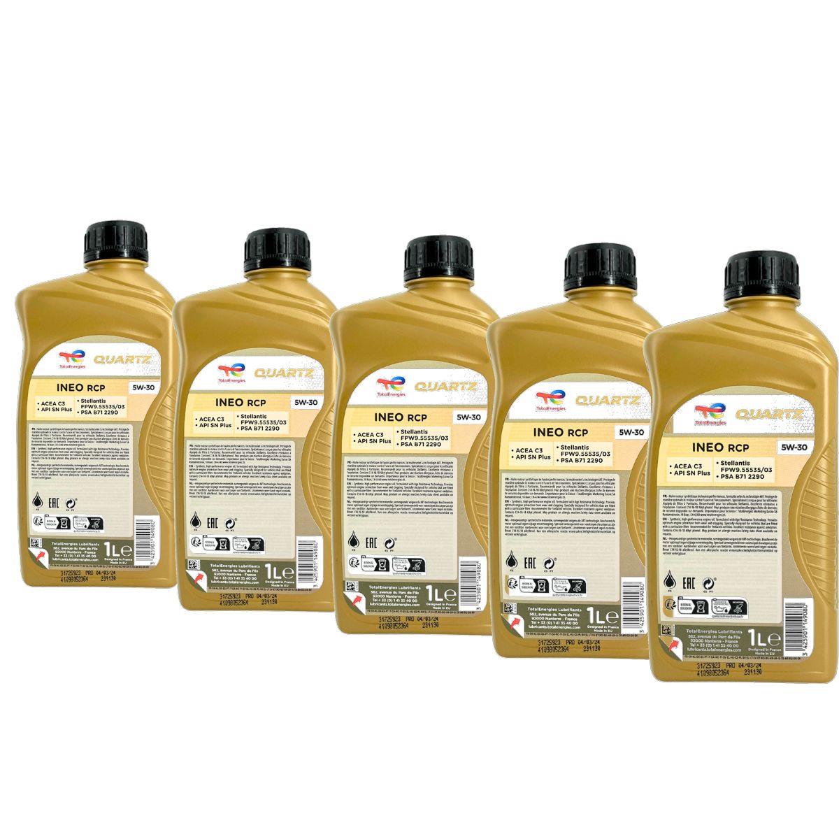 Total Quartz Ineo RCP 5W-30 5x1 Liter