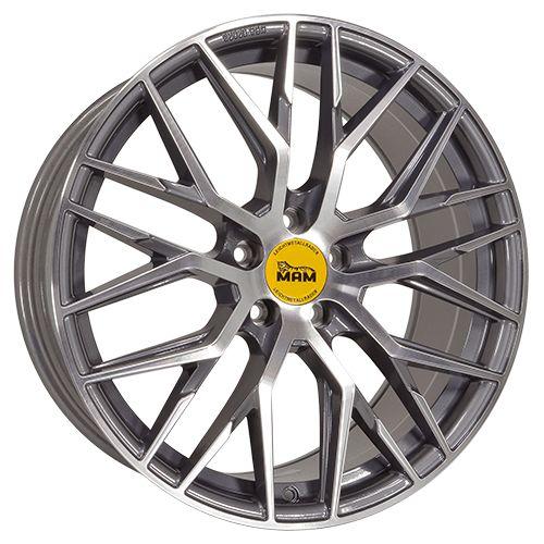 MAM WHEELS MAM RS4 palladium front polished 8.5Jx20 5x112 ET45